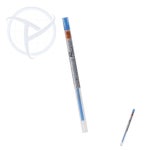 테닉 스타일핏트 볼펜리필 블루 0.28mm 사무용볼펜 필기볼펜 부드러운펜 : 테닉몰