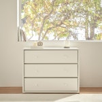 포더홈 타이디 모듈 드레스룸 서랍장 일반형 800mm, 3단, 화이트 : 포더홈