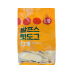 식자재왕 알프스핫도그 (80gX12개) 690g (8809226825778) / 식자재(냉동) : 서울서남부농협하나로마트