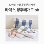 [1+1] 교체편한 간편세탁 밴딩베개커버 순면 베갯잎 40x60 밴딩 : 우진유통1004