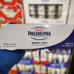 코스트코 필라델피아 크림 치즈 플레인 190g x 3개 브런치 빵 베이글 간식 스낵 : 쁘띠-블랑