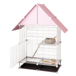 친칠라 케이지 토끼 하우스 사육장 기니피그 집 토끼장 철장 애완용 파우더빌라모델2열1층1열트레이포함 : 구름너머 직구