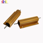 골드 100R 10W 10R 50W 저항 발열 저항기 RX24 1R 하우징 1K 알루미늄 100W 고출력 10K 100K 22R 25W 50 5W : 트렌디구대35