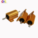 골드 100R 10W 10R 50W 저항 발열 저항기 RX24 1R 하우징 1K 알루미늄 100W 고출력 10K 100K 22R 25W 50 5W : 트렌디구대35