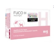 [심장] 후코 H 에이치 심장보조제  FUCO H 고용량 650mg 30캡슐 강아지 고양이 심장영양보조제 : 포에버 펫