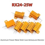 150R 3R 알루미늄 2R 1K 저항 쉘 2 200R 권선 케이스 100R 5R 1R 10R 5K 0 25W 1 RX24 금속 20R 파워 470R : 트렌디구대35