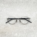 [999.9] 포나인즈 S647 T 4 앤틱실버 크라운판토 티타늄안경 : 디클래식안경원