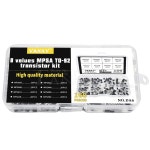 스틸엣지 TO 92 트랜지스터 키트 8 개 값 MPSA05 MPSA06 MPSA13 MPSA18 MPSA42 MPSA44 MPSA56 MPSA92 트라이오드 MPSA A05 A06... 