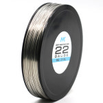 NK SS 316L 라운드 와이어 스테인레스 스틸 AWG 22 24 26 27 28 29 30 32 34 36 38 40 게이지 250ft 500ft 1000ft DIY 주얼리... 