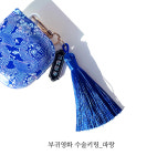 오색찬란코리아 민화 굿즈 키링 에어팟 버즈 가방 자동차키 키링 : 오색찬란코리아