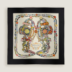 (국내백화점) 에르메스 까레 스카프 90 브리드 드 갈라 Brides de Gala : 로얄드파리