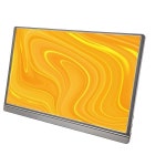 노트북전용 휴대전용 게임 모니터 슬림하고 가벼운  작업 15.6 인치 IPS 디스플레이 4K UHD LCD 디스플레이 USB C타입 전원 : 시구왕알파