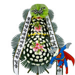 횡성군 장례화환 : 꽃배달 늑대와여우
