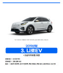 [렌탈] 제주도 렌트카 제주렌트 니로EV 2021년형 고급자차보험 전기 5인승 평일 : 투어제주