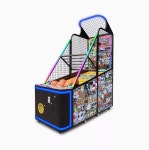 농구대 농구공 펜션 4개입 정리대 일반 3단 Deluxe 농구게임기 배드민턴 체육관 스탠다드 농구기(무료배송) : 신흥유통상사02