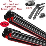 자동차 와이퍼 전면 및 후면 블레이드 세트 키트, 스즈키 SX4 S-크로스 2013 - 2020 앞유리 창, 26 인치 + 14 10 : 블루웨이브 무역