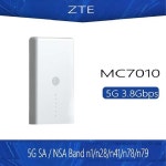 ZTE 야외 라우터 MC7010 5G Sub6  4G LTE NR NSA 퀄컴 SDX55M 플랫폼 N1 3 7 8 20 41 77/78/79 : 시구왕베타