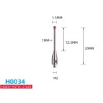 터치 프로브 CMM 프로브 팁 텅스텐 스틸 CMM 스타일러스 볼 게이지 헤드 액세서리, H7805 H1345 H7806 H0033 H7808, H0034 M2, 1... 