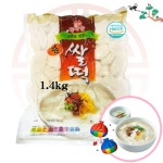 쌀떡국 1.4kg 쌀떡국떡 3kg 설날 명절 설 간편식 사골육수 만두국 어린이떡볶이 : 행복앤쇼핑