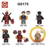 G0175 데드풀 3 울버린 썬더볼트 노바 조립 빌딩 블록 장난감 G0176 : 키미온