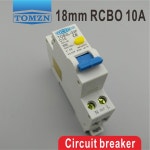 1 전류 10A 회로 잔류 TOB3L 18MM 과전류 방지 RCBO 차단기 N 기능이있는 누설 32F 6KA : 트렌디구대39