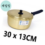 식당 분식집 라면 레트로 감성 양은 냄비 30 x 13CM 라면냄비 : 세일킹6