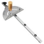 CRTOL 표준 슬롯 W/ A 정밀 마이터 게이지 범용 테이블 톱 27 각도 각도기 고정밀 톱 : 제이엠로지스l3