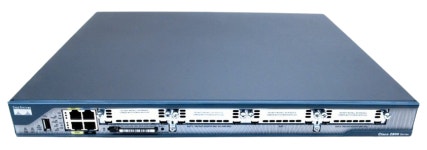 CISCO 2801 Router 2 FE ports, 4slots(2HWICs), 2 AIM Slots : 아크넷스토어