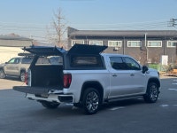 (경기성남) GMC 시에라 드날리 피크 캐노피하드탑 유리버젼  시애라 스마트캡 구조변경 피크캡 적재함커버 차박 캠핑 : 형제지프