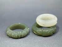 춘천옥 조각 반지 학조각 매화조각 장미조각 : 옥시방