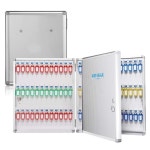 열쇠함 키박스 경비실 벽걸이 수납 키 케이스 보관 키보관함 48걸이 27x5.5x47.5cm(키태그포함) : 바론에이전시