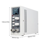 가변 DC 전원 공급 장치, 30V, 10A, 조정 가능한 스위칭 조절, 벤치 랩 인코더 노브 포함 : 하루열매1