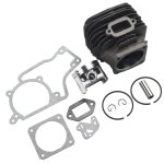 실린더 피스톤 키트 부품 52mm 액세서리 체인톱 Stihl 038 MS380 MS381 정원 가스켓 헤드 전원 장비 : 다루비직구