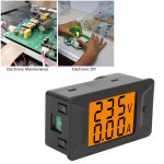 듀얼 디지털 전압 암페어 패널 계량기 전류계 전압계 PZEM 026 AC 40 400V 100A 110 220V : 다루비직구