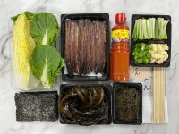 포항 구룡포 과메기 해초 청어 꽁치 제철 야채세트 : 소문난 발 과메기