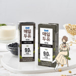 매일두유 검은콩 950ml 12팩 대용량 두유 저당두유 무가당 고단백 식물성 단백질 원액 : 매일유업공식대리점