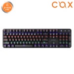 COX CK420 교체축 레인보우 LED 게이밍 기계식 키보드 블랙, 청축 : COX 온라인스토어