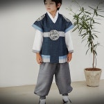 남아 주니어 전통 한복 유아 아동 퓨전 한복 형제룩 오디션 학예회 발표회 : 러브유니