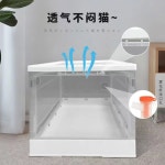 산소흡입 케이지 네블라이저방 분무상자 접이식 반려견집 고양이 병원 강아지산소방 저소음 : 미주포치