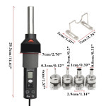 힛툴 캔들 충전열풍기 제품 미니열풍기 공업용 용접 토치 히팅건 충전식 조절 : 스페로-스페라