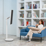 카멜마운트 MMB35AW 이동형 높이 조절 암 모니터 TV 스탠드 거치대 : 카멜마운트