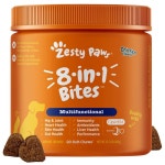 Zesty Paws 반려견용 프로바이오틱 피넛버터 소프트 츄 90개 : Reborn Store