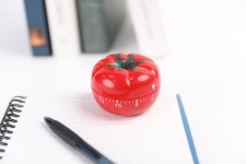 토마도르 뽀모도로 타이머 토마토 포모도로 시계 아날로그 어린이 쿠킹타임 제빵 다이얼 : 율서당