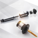 ISO JIS 표준 J4012 J4016 공압 전기 퀵 체인지 태핑 척 콜릿 드릴링 머신용 기계 선반 CNC : 루비라직구