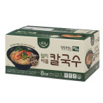 백제 멸치 해물 칼국수 197g x 8개 코스트코 즉석 조리 간편식 : 쇼핑앤딜