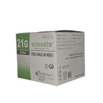 성심메디칼 멸균 일회용 주사침 21G 1 1/4인치 100EA : 태양메디칼