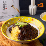 [대디푸드] 60년전통 파주 은하장 유니짜장면 6인분 (소스x2팩 면x2개입) x 3박스 : 대디푸드