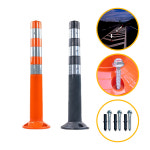 고탄력 국산 차선규제봉 H750 앙카포함 고휘도 도로 차선 시선 유도봉 탄력봉 차단봉 : 모두의 안전
