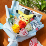 포켓몬 피카츄 학사모 킨더조이 인형꽃다발 유치원졸업식 어린이집 발표회 학예회 : 러블리에n