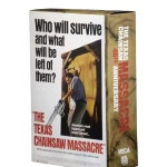 액션 영화 텍사스 공포 인형 전기톱 모델 캐릭터 40 기념 소장용 주년 LEATHERFACE 학살 선물 피규어 : 띵구샵
